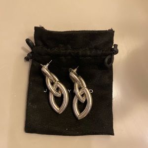 Jenny bird silver earrings